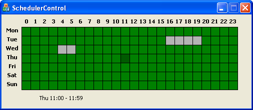 Scheduler Control