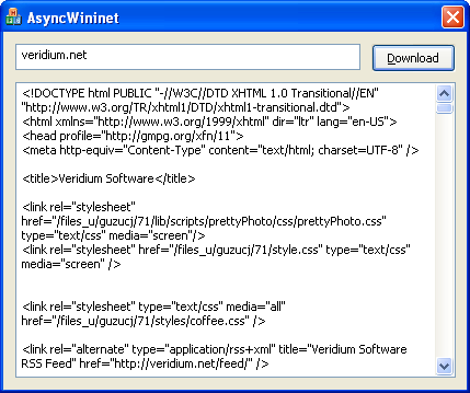 async wininet