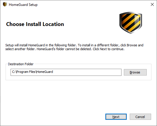 HomeGuard Activity Monitor Installation